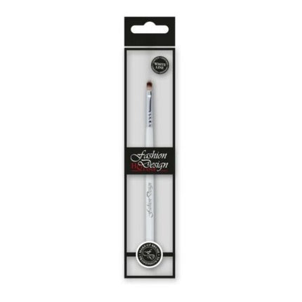 Top Choice Fashion Design White Line Eyeshadow Brush (37245) 1pc