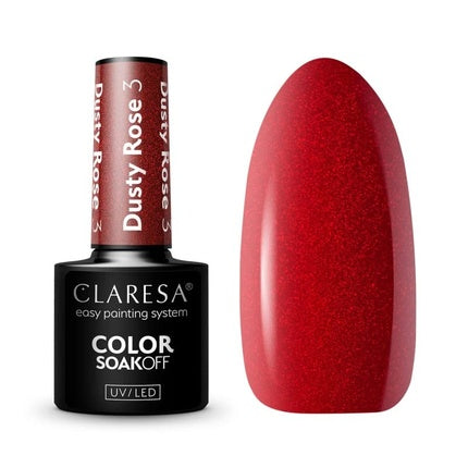 Dusty Rose UV Nail Polish 5ml Claresa