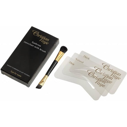 Christian Faye Brush and Stencil Set