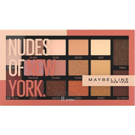 Maybelline New York The Nudes Palette Eyeshadow 16 Shades