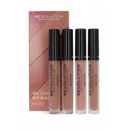 Revolution Beauty My Colour My Way Matte Lip Set