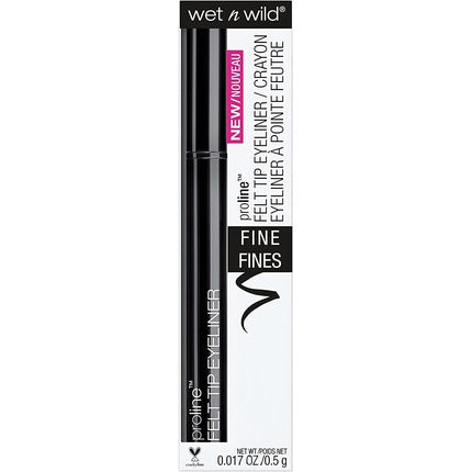 Proline Felt Tip Eyeliner - Black, 0.5g