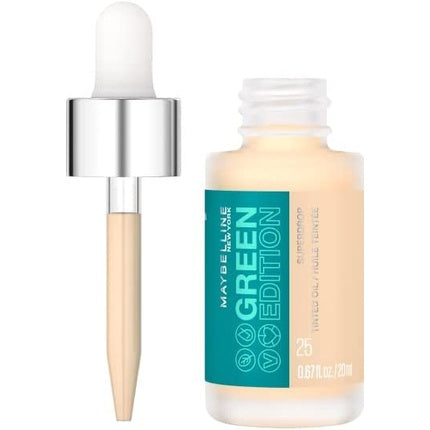 Maybelline Green Edition superdrop tinted oil Foundation No 25 20ml
