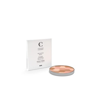 Couleur Caramel Refill for Organic & Vegan Mosaic Powder 232 Light Shade