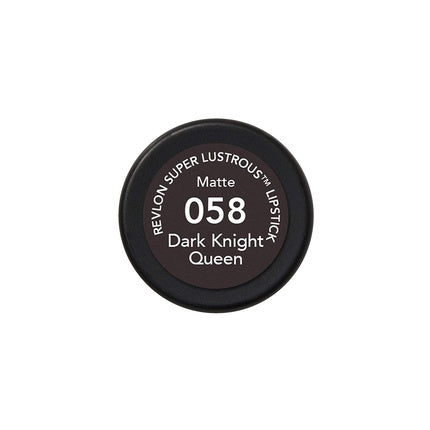 Revlon Super Lustrous Lipstick Matte Finish Dark Night Queen 1 Count