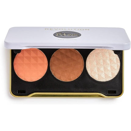 Makeup Revolution X Patricia Bright Face Palette Moonlight Glow Fair 6.6g