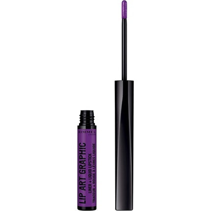 Rimmel London Lip Art Graphic Liner and Liquid Lipstick 875 Masterpiece