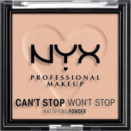 NYX Professional Makeup Can't Stop Won't Stop Mattifying Powder Medium 04 Medium