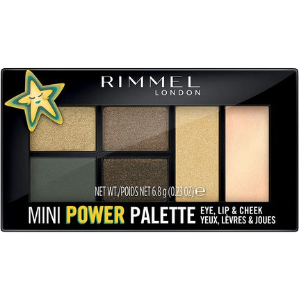 Rimmel Mini Power Palette 4-in-1 Ultra Pigmented Eyeshadow 7g - Boss Babe