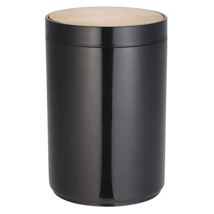 Msv Oslo Black Cosmetic Bin