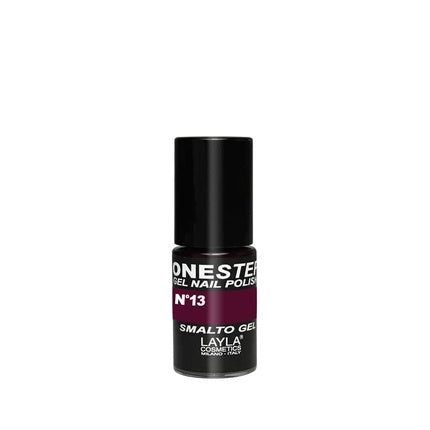 Layla Cosmetics One Step Gel Nail Polish Black Cherry 0.005L