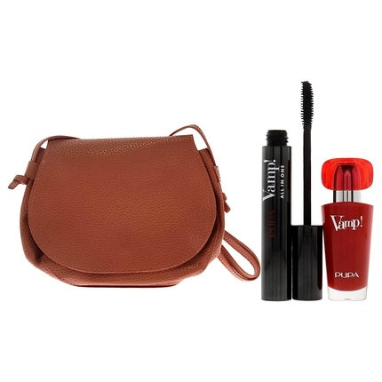 Pupa Milano Vamp! All In One Mascara + Lipstick Kit with Postina Bag Women