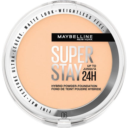 Maybelline Powder Foundation Long-Lasting 24h Wear Medium to Full Coverage