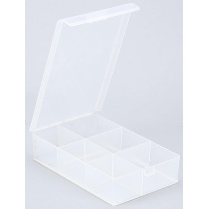 Allit Assortment Box with 6 Compartments Europlus Basic 12/6 Transparent PP Sturdy
