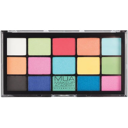 MUA Pro 15 Shade Colour Burst Eyeshadow Palette