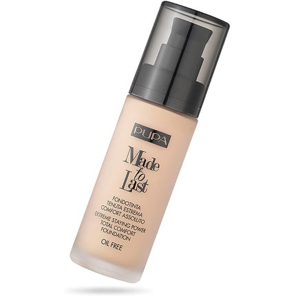 Pupa Milano Made To Last Foundation 30ml Natural Beige
