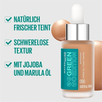 Maybelline Green Edition Superdrop Tinted Oil Vegan Formula 30 20ml