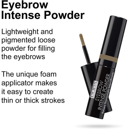 Pupa Eyebrow Intense Powder 001 Blonde
