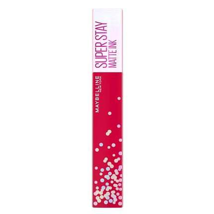 MAYBELLINE New York Super Stay Matte Ink Liquid Lipstick Transfer-Proof Long-Lasting Limited-Edition Birthday Cake-Scented Shades Life of the Party 0.17 Fl Oz
