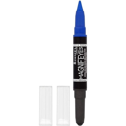 Rimmel London Magnif'Eyes Double Ended Shadow &amp; Liner 4 Dark Side Of Blue 1.6g