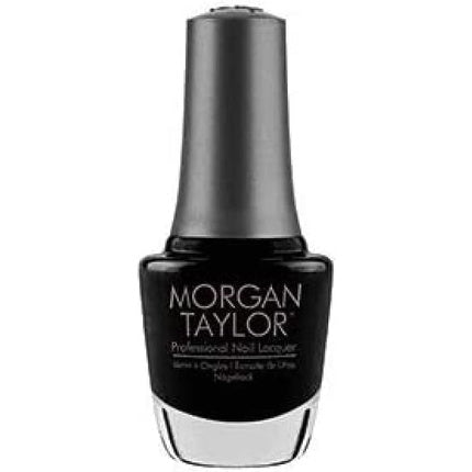 Morgan Taylor Black Shadow Nail Polish