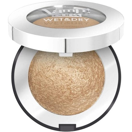 Pupa Vamp! Ombretto 202 Precious Gold Wet & Dry Eyeshadow 1.5g