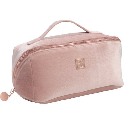 SOSU Cosmetics Luxury Velvet Vanity Bag - Nude, Large Size