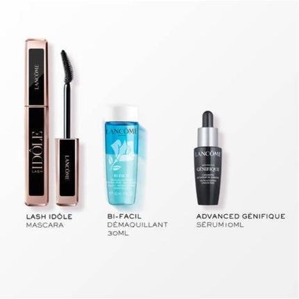 Lancome Lash Idole Gift Set Mascara and Eye Makeup Remover Anti-Aging