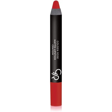 Golden Rose Matte Lipstick Crayon #07 Fire Brick Red II