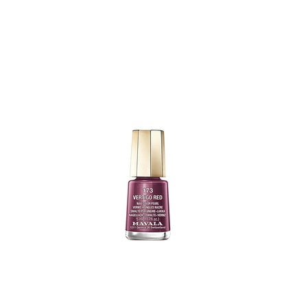 Bella Aurora and Mavala Nail Polish Color Vertigo Red 173