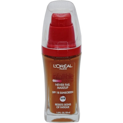 L'Oreal Paris Infallible Advanced Never Fail Makeup Cocoa 1 Fluid Ounce