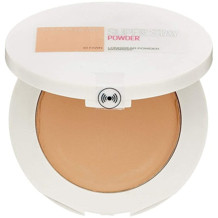 Maybelline New York Superstay 24h Powder Fawn 40 Waterproof Makeup Powder with Micro-Flex Formula 9g