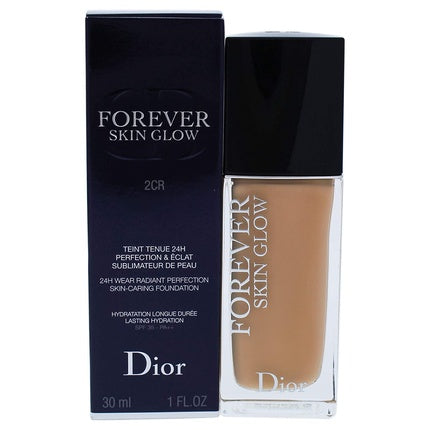 Dior Forever Skin Glow Foundation SPF 35 2CR Cool Rosy-Glow 1 Fl Oz