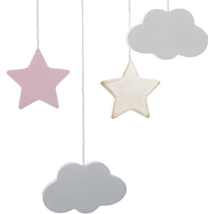 Suspension Moon Pink