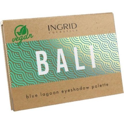Ingrid Cosmetics "Bali" Blue Lagoon Eyeshadow Palette