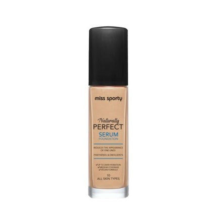 Miss Sporty Naturally Perfect Serum Moisturising Foundation Tinted Serum - 30ml