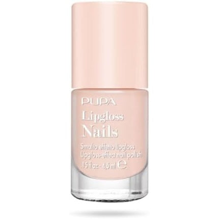 Pupa Lipgloss Effect Nail Polish 005 Fair Nude 4.5ml