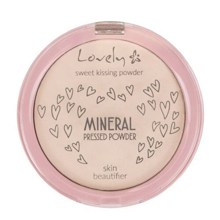 Lovely Mineral Pressed Powder Transparent Strong Mattifying Mineral Fixer For Face 10g