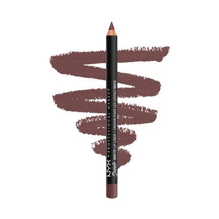 NYX Professional Makeup Suede Matte Lip Liner Vegan Formula Muted Mauve 0.035oz