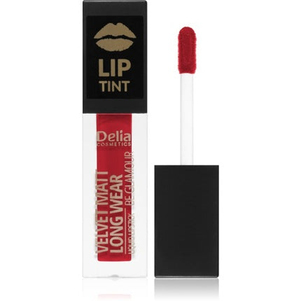 Delia Cosmetics Lip Tint 015 Lucky Red Liquid Matte Lipstick - 5 ml