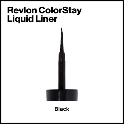 Revlon Colorstay Liquid Liner Long-Lasting Liquid Eyeliner Black 2.5ml