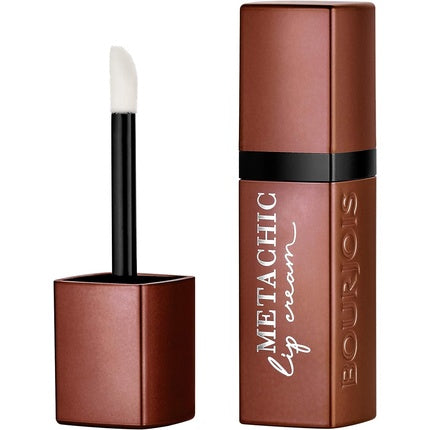 Bourjois Paris Lip Cream Metallic Lipstick No.02 Nougat Sheen