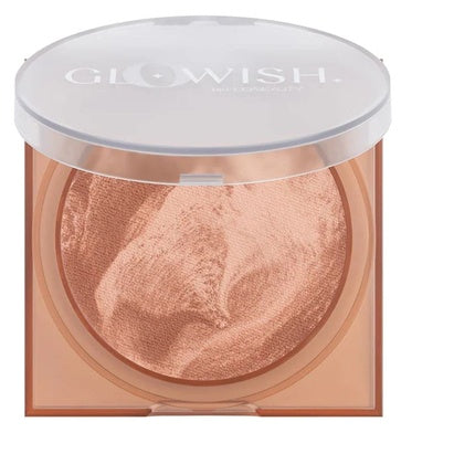 Huda Beauty GloWish Soft Radiance Bronzing Powder Light
