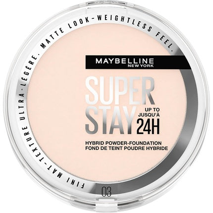 Maybelline SuperStay 24HR Hybrid Powder Foundation Makeup Shade #03