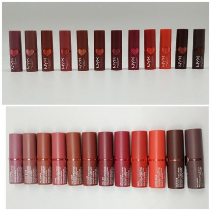 NYX Professional Makeup Mini Matte Lipsticks 12 Shades Limited Edition