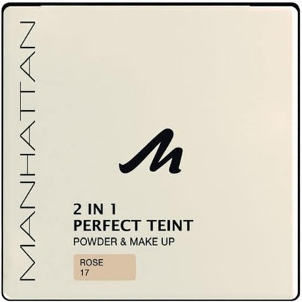 Manhattan Perfect Teint 17322 Powder and Make-Up Rose