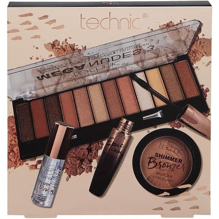 Technic Mega Nude Collection Gift Set