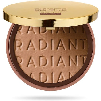 Pupa Bronzing powder Face powder Extreme Bronze Radiant 010 Biscuit