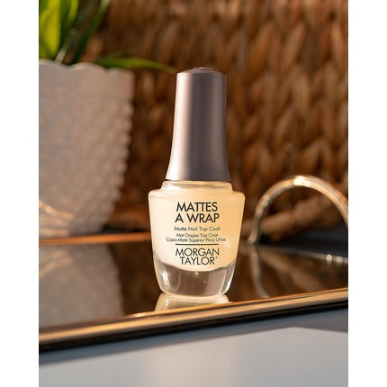 Morgan Taylor Mattes A Wrap Matte Top Coat 0.5oz