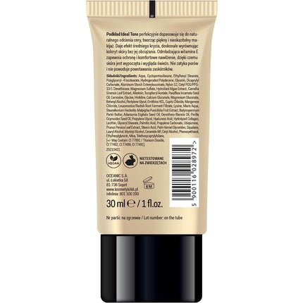Aa Oceanic Ideal Tone Foundation Perfect Match 16h Ideal Cover and Multi-Hydration